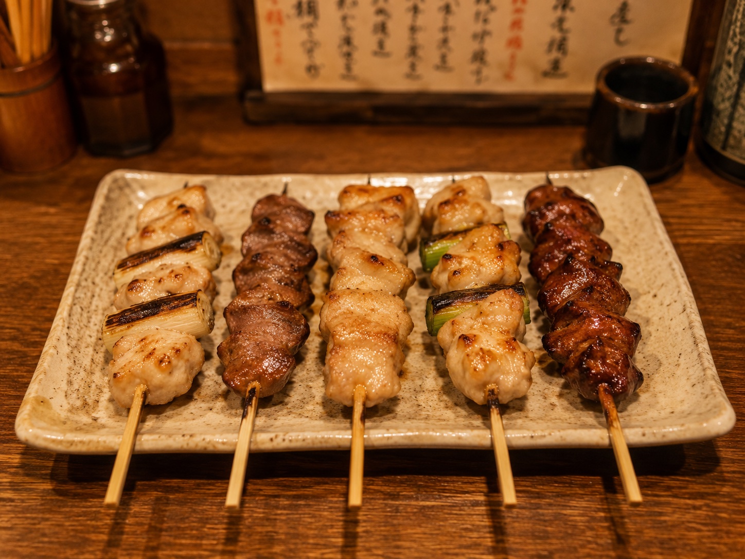 焼き鳥盛り合わせ