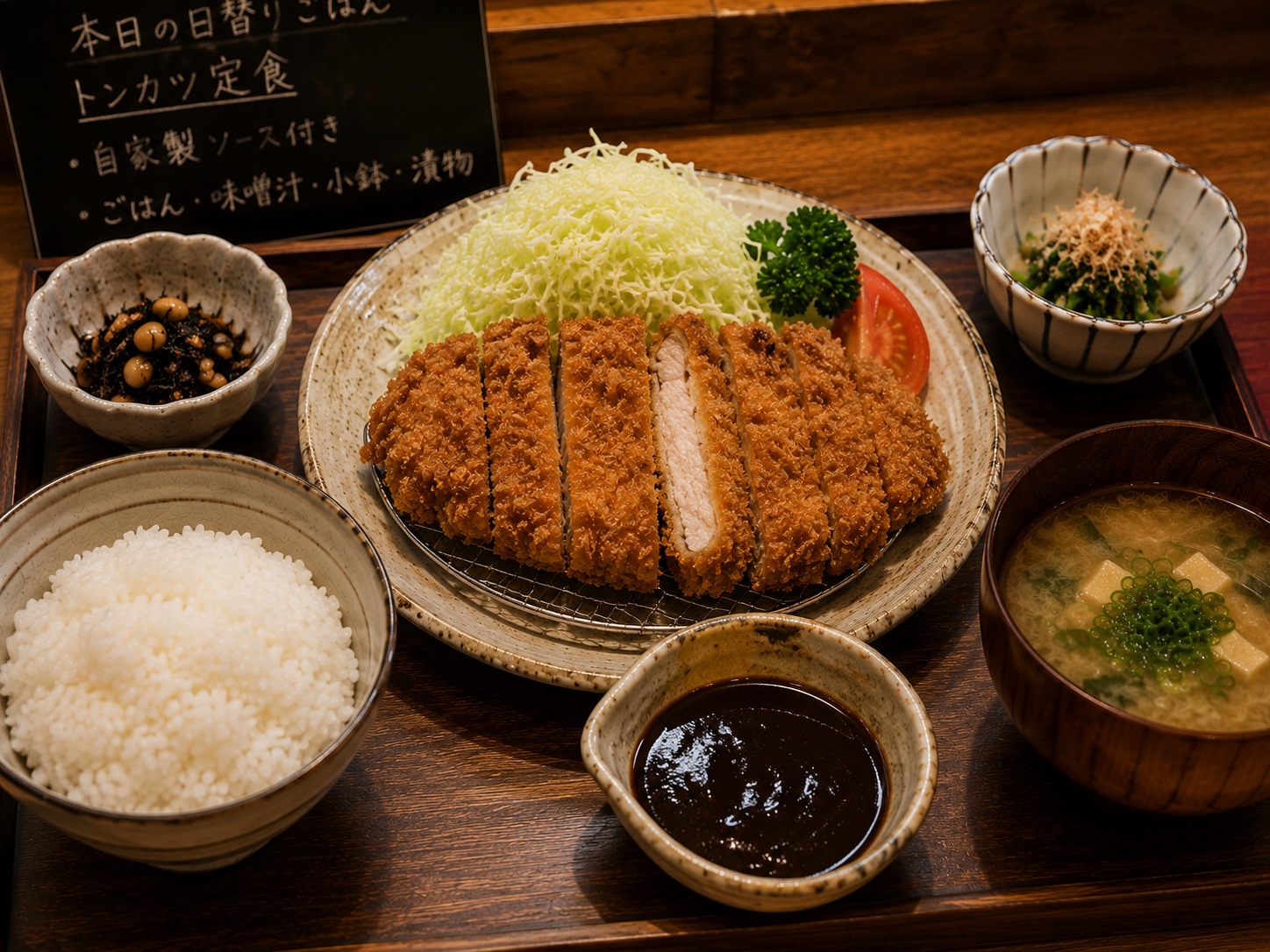 とんかつ定食
